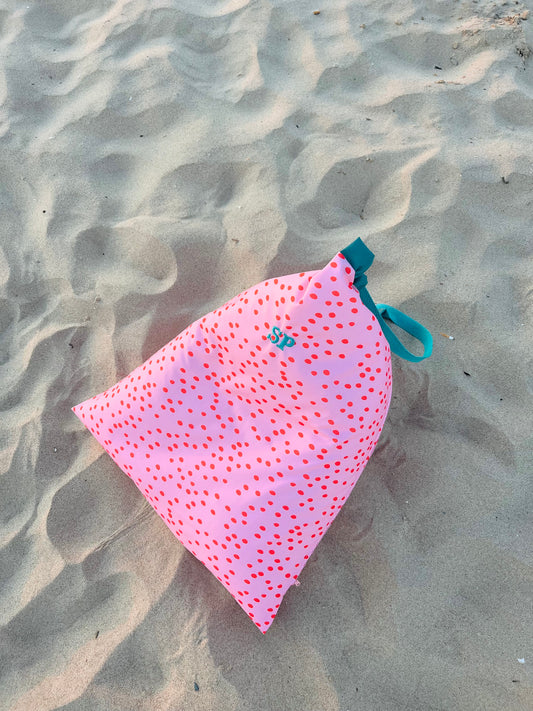 Puff impermeável para a praia