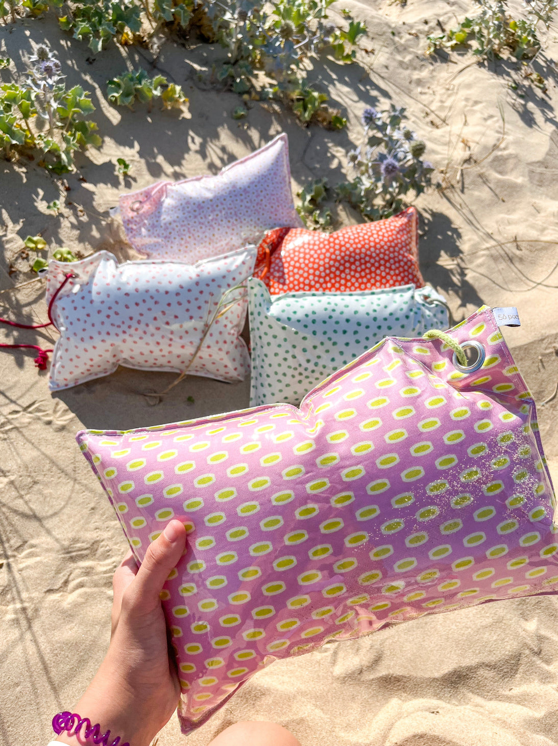 Beach pillows