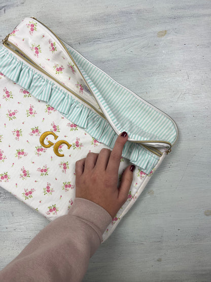 Bolsa para portátil / tablet com fecho frontal